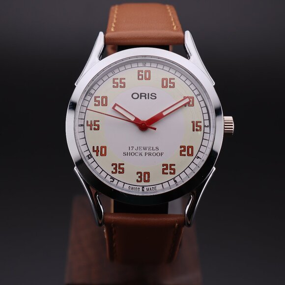 Oris Vintage Swiss 17 Jewels Hand-Wound Mechanical Men's Watch - FREE SHIPPING - Picture 3 of 12